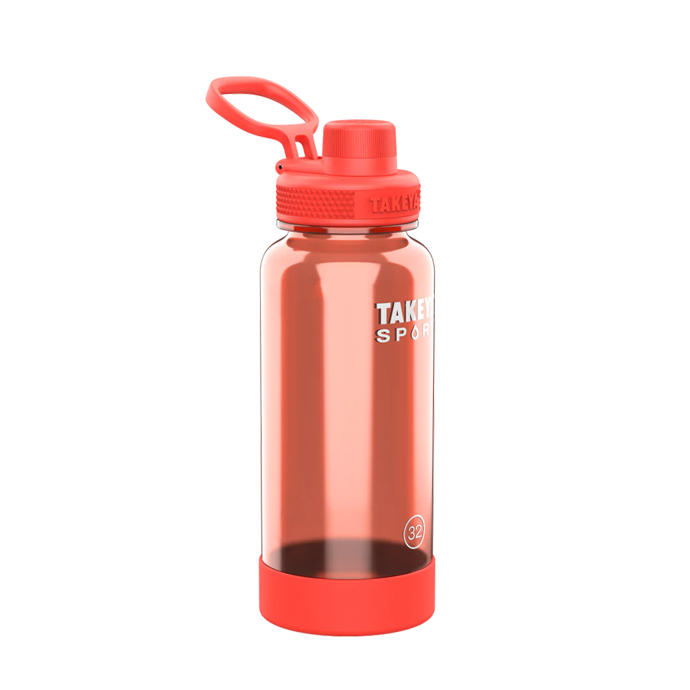 Takeya 32 oz Tritan Sport Water Bottle With Spout Lid 5