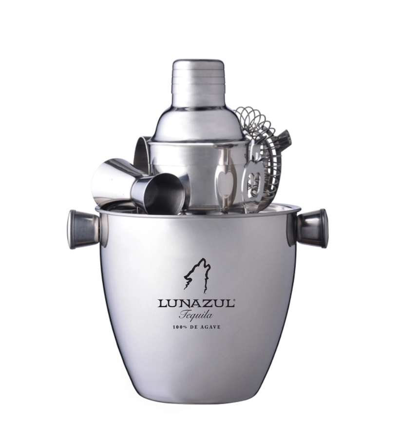 6-Piece Bucket Cocktail Set (Stainless Steel) 3