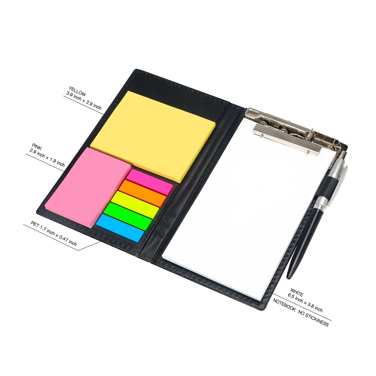 Notebooks W/ Ballpoint Pen Sticky Notes 2
