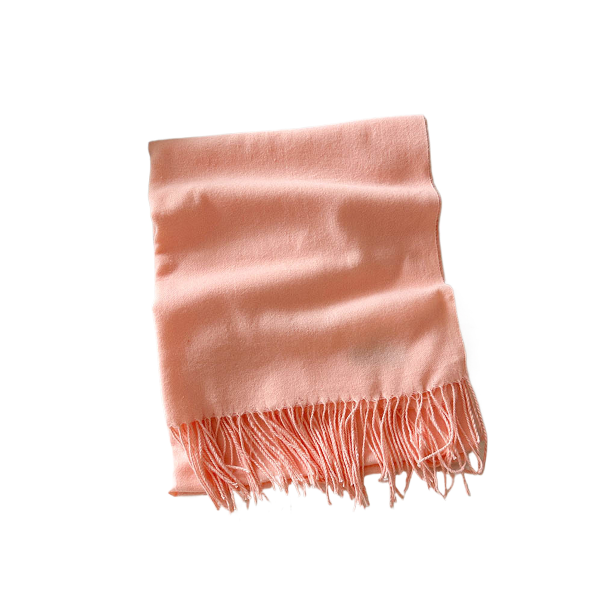 Winter Warm Solid Color Faux Cashmere Scarf 3