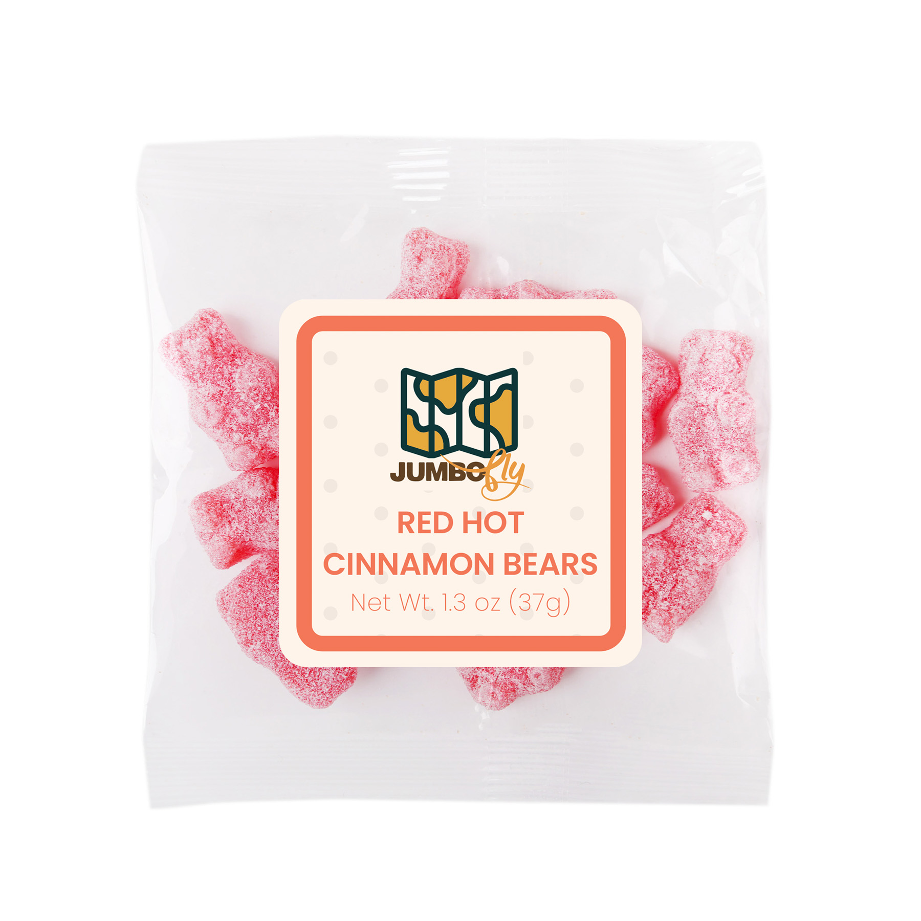 Jelly Belly® Unbearably Hot Cinnamon Bears: Taster Packet 3