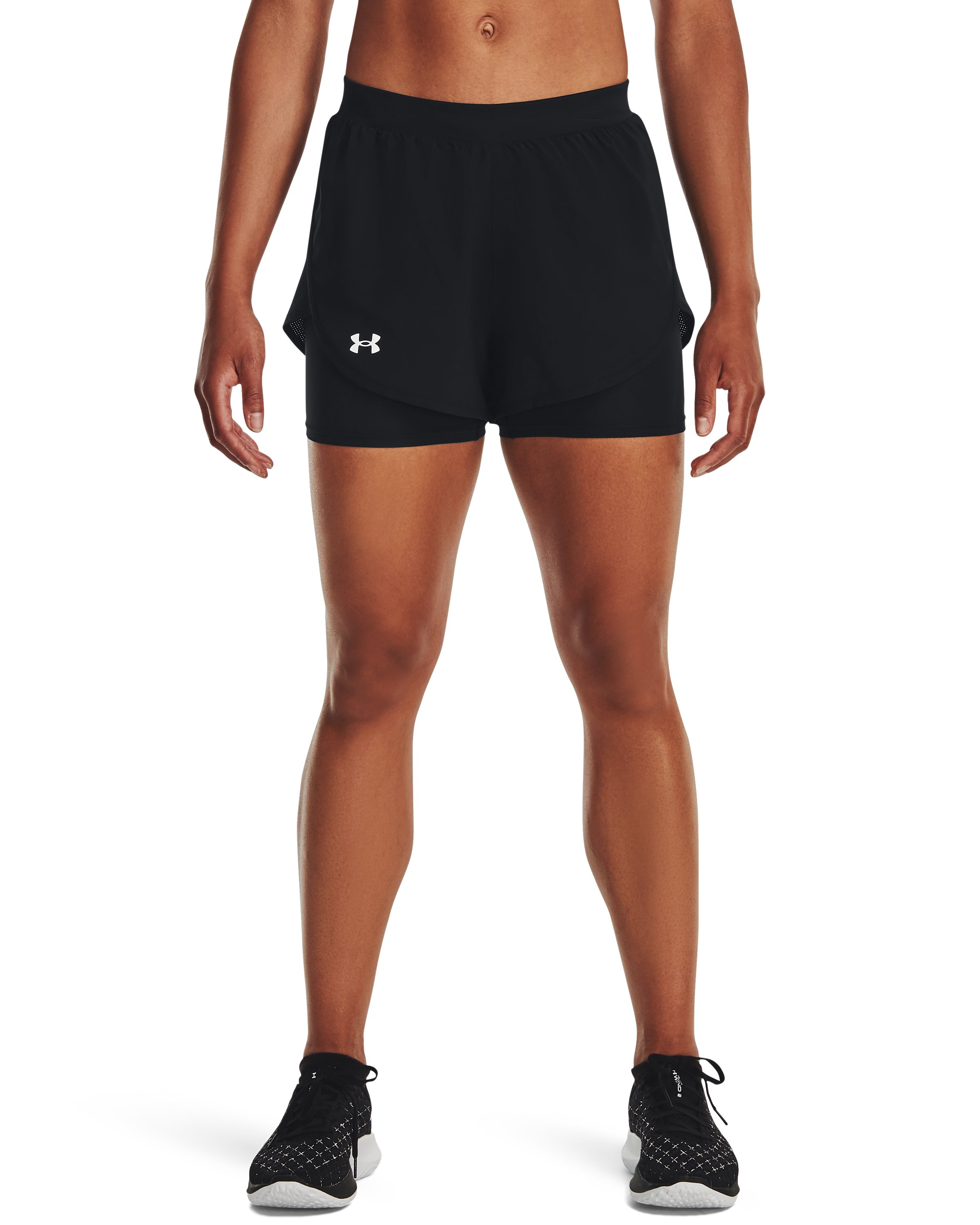UA Fly-By Elite Women's 2-in-1 Shorts 2
