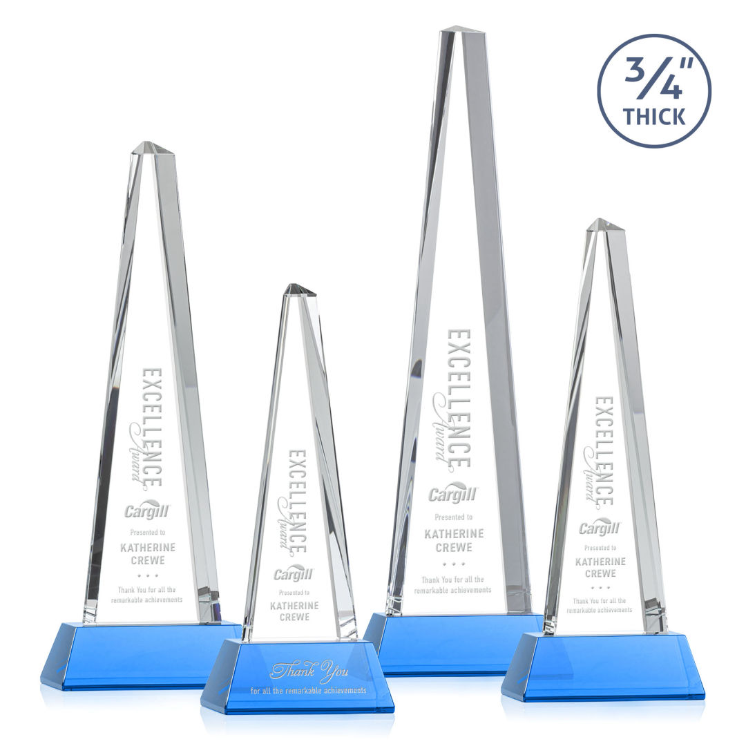 Majestic Tower Award on Newhaven Base - Sky Blue 12