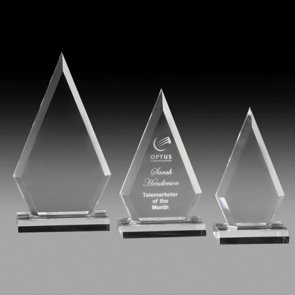 Arrowhead Acrylic Trophy on Base 2