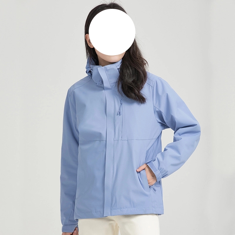 Waterproof Detachable 2-layer Hiking Jacket & Outdoor Coat 1