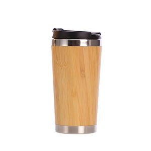 450ml Bamboo Stainless Steel Mug With Double Wall Insulation 11