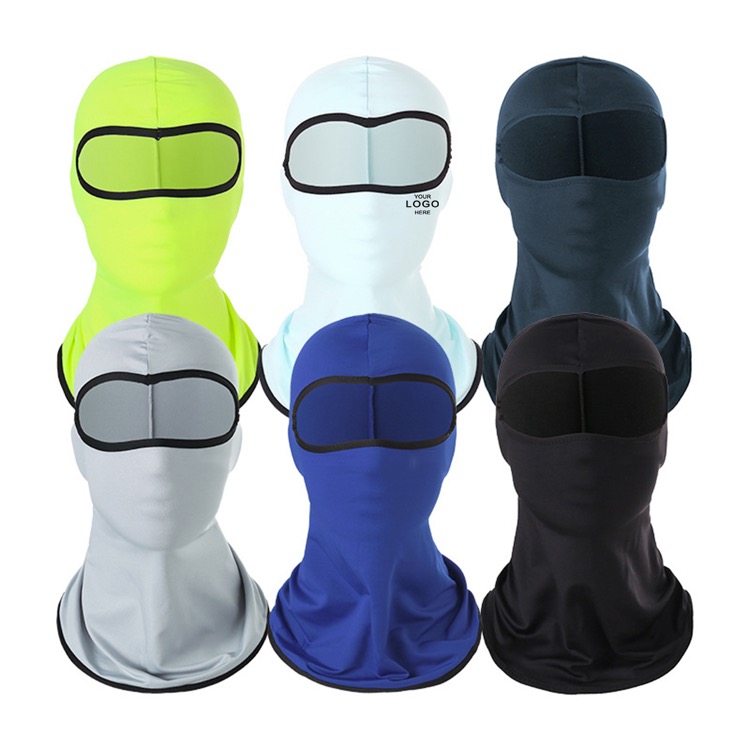 Outdoor ice silk sports headgear 4