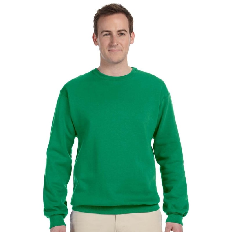 Jerzees 8 Oz., 50/50 NuBlend® Fleece Crew, custom hoodie or sweatshirt with logo imprint 12