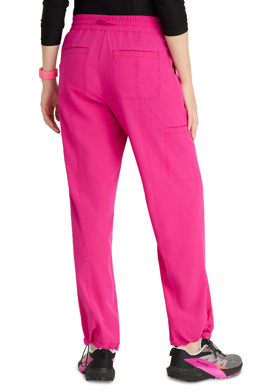 Barco One - Women's Six-Pocket Bungee Hem Bounce Scrub Pant 4