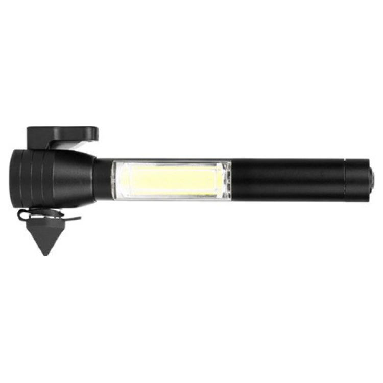 4-in-1 COB Flashlight with Breaker, Cutter & Magnet 16
