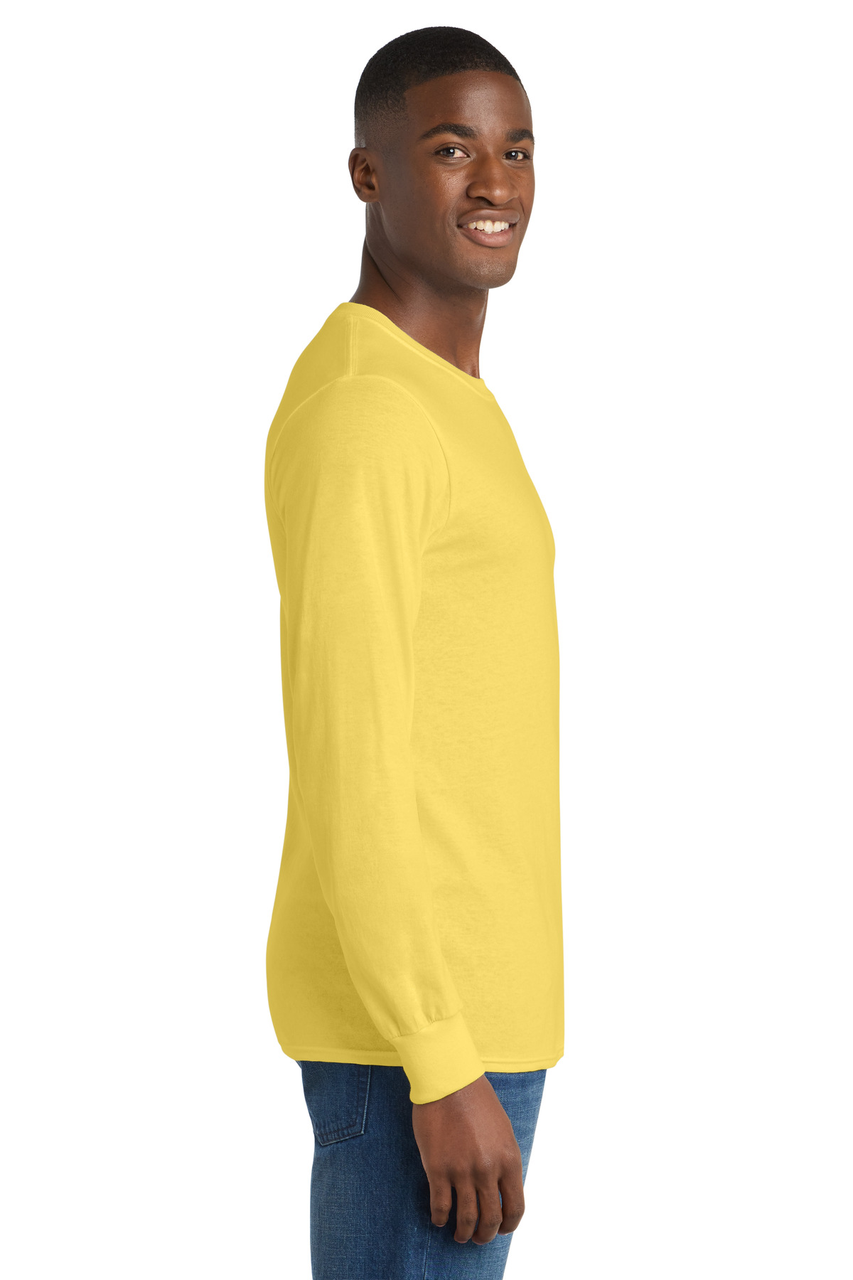 Port & Co Long Sleeve Core Cotton Tee. PC54LS 147