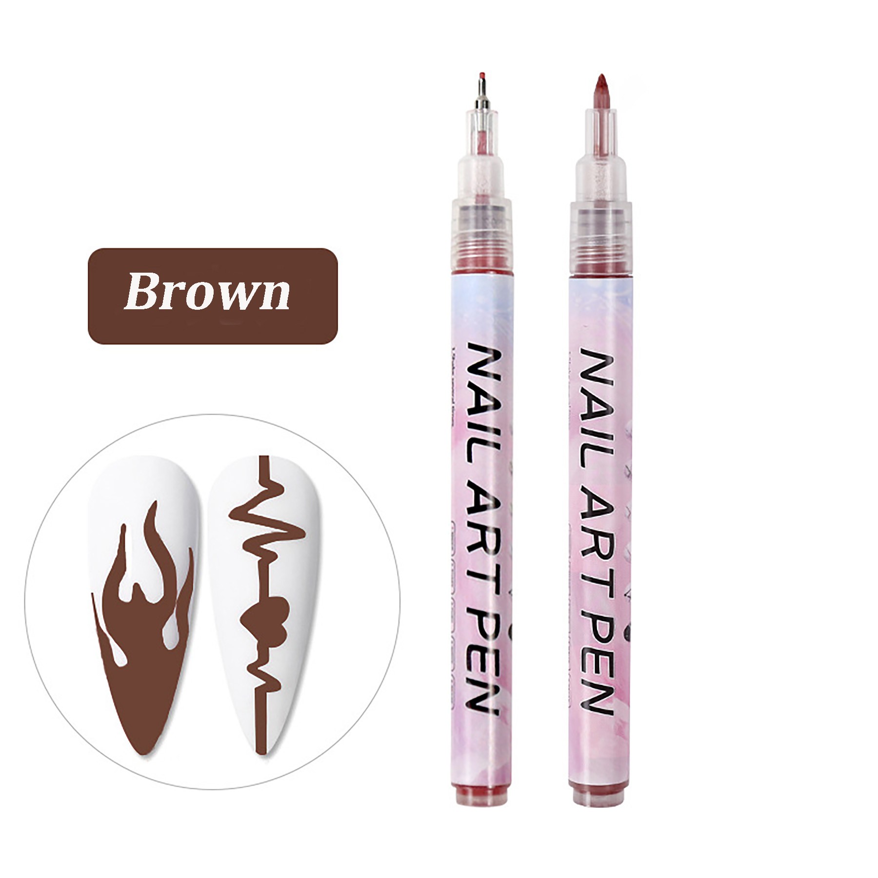 12 Colors Nail Art Graffiti Pen 7