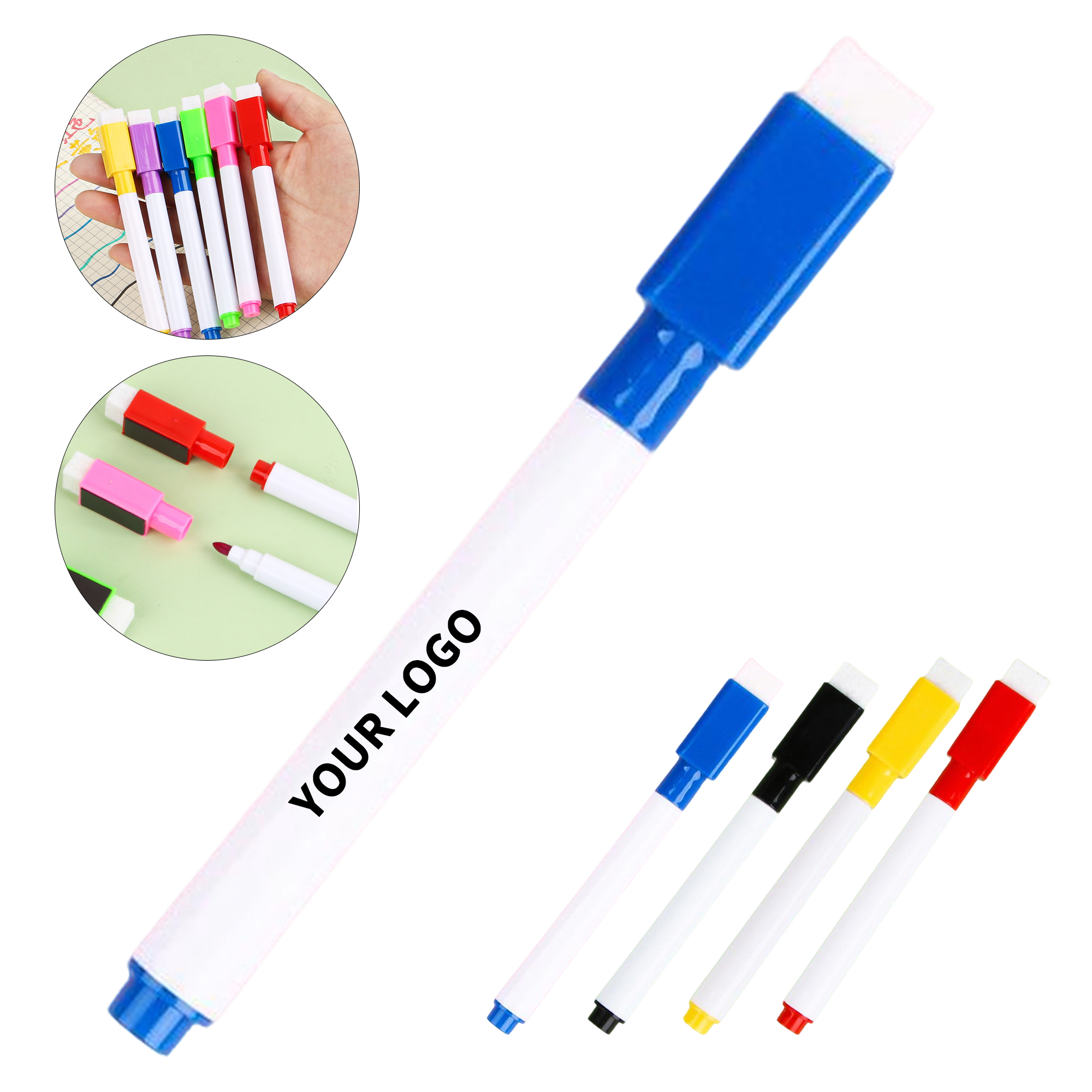 Magnetic Whiteboard Marker Erase Cap Design 5