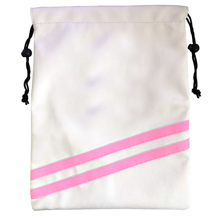 Synthetic Leather Drawstring Shoe Bag 3