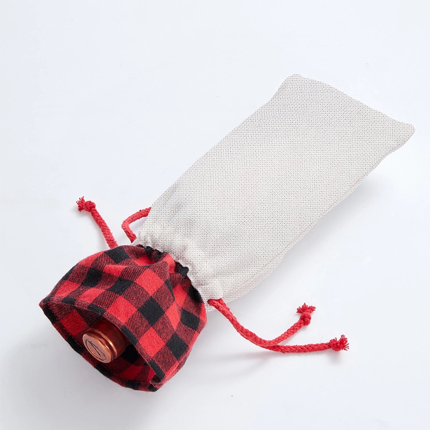 Cotton Hemp Wine Bag 3