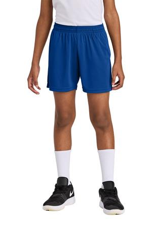 Sport-Tek Youth PosiCharge Competitor 5" Pocketed Short YST349P 5