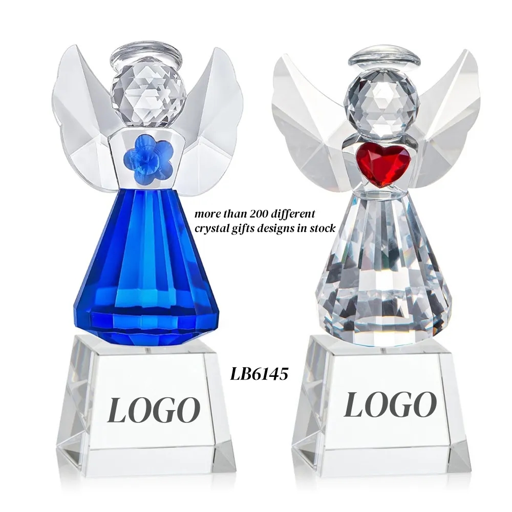 Crystal Angel Figurines Gifts for Home Decor Sign Display 5