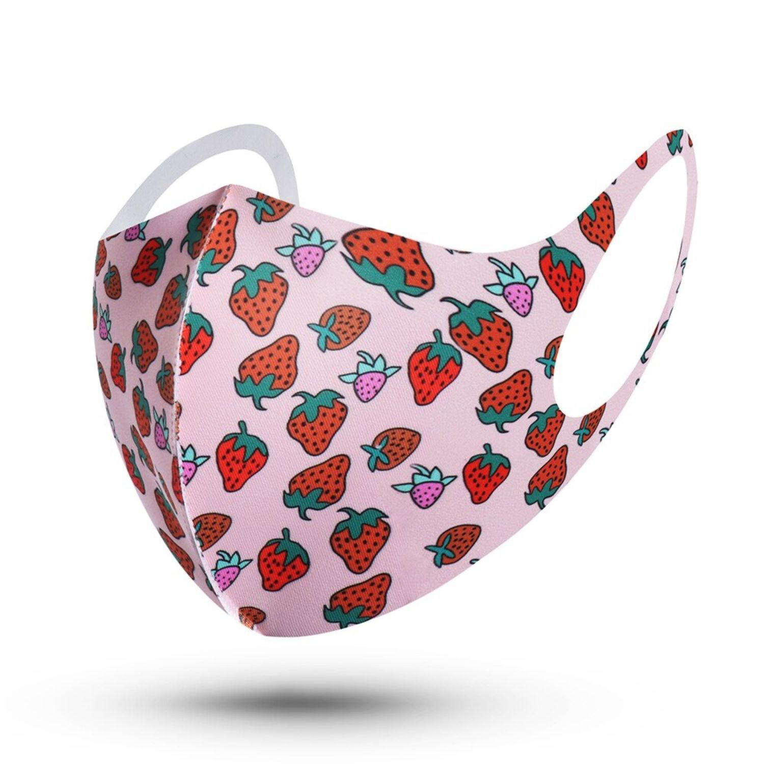 Safety Face Mask w/ Full Color Imprint Elastic Masks 4