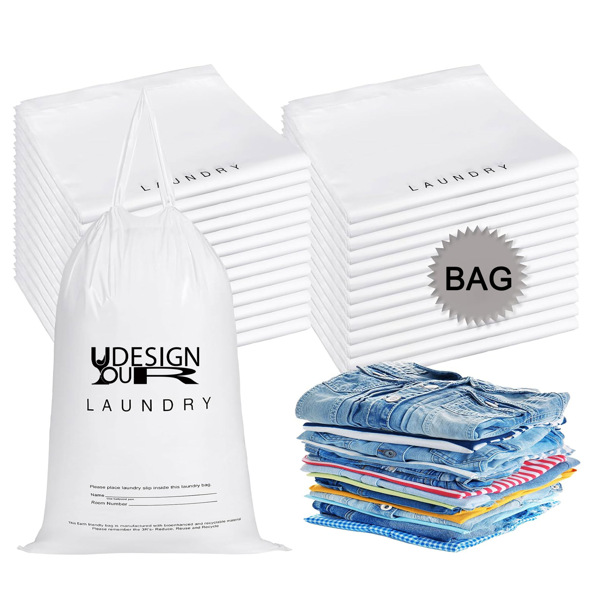 PE Hotel Laundry Bag 2