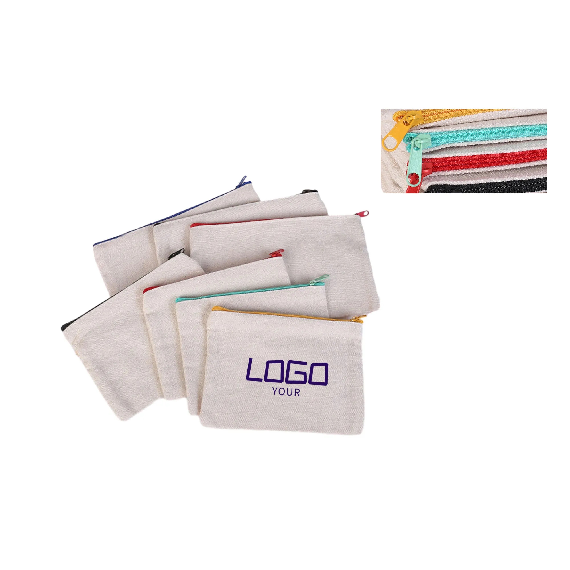 DIY Zippered Canvas Pencil Case 2