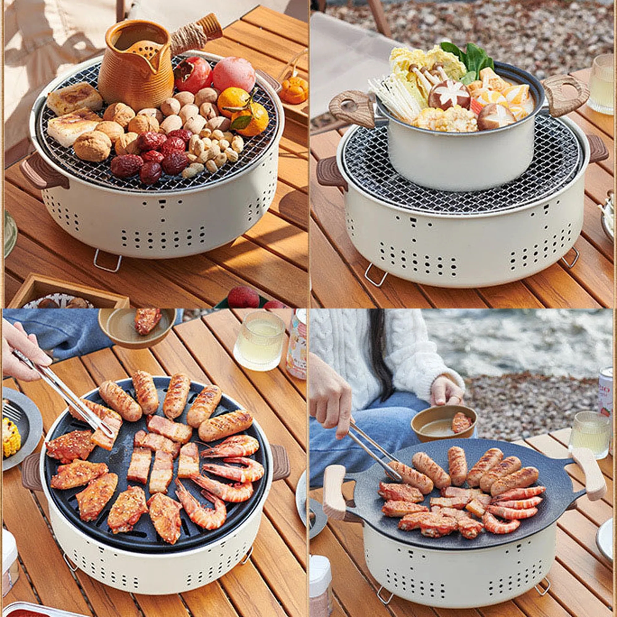 Household Korean-Style Barbecue Grill 3