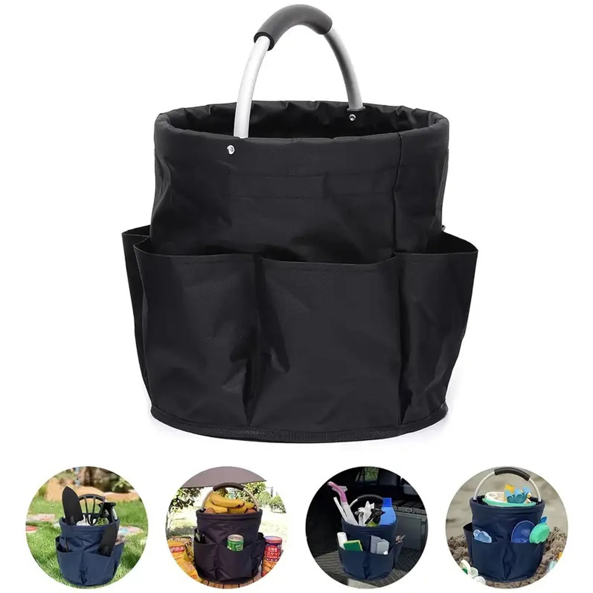 Collapsible Basket With Handle 5