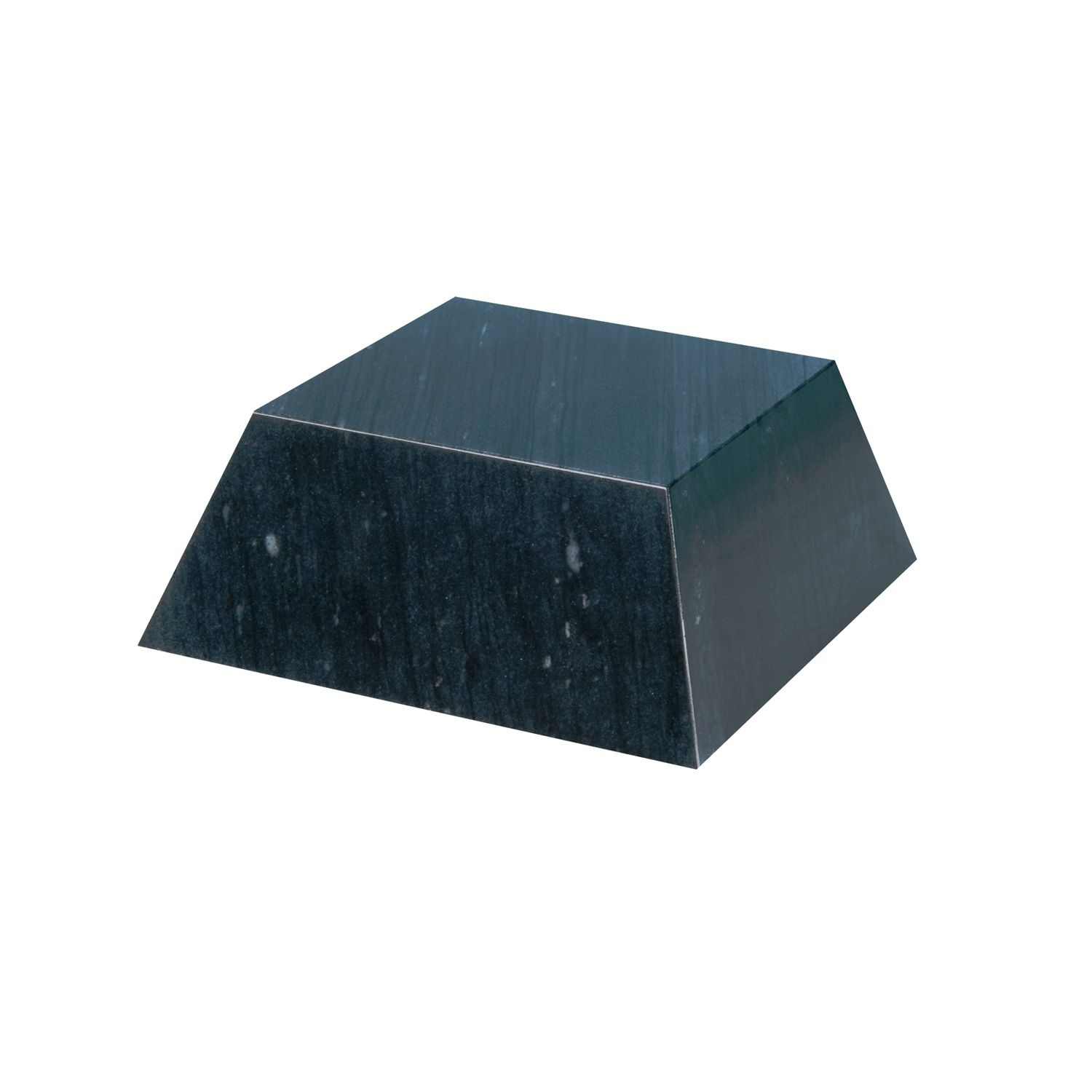 Small Black Marble Pyramid Base 3