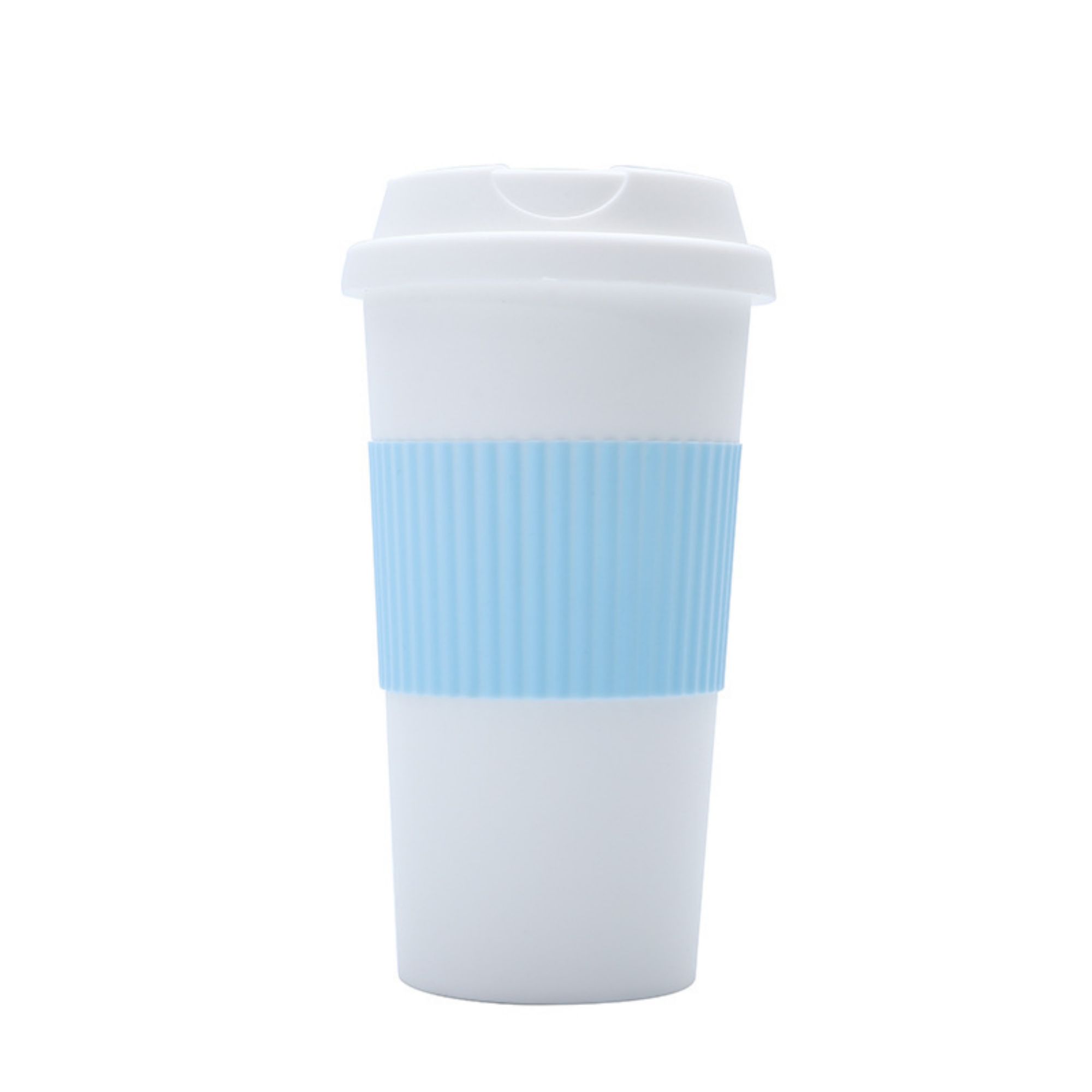 16 oz Solid Color Portable Thickened Coffee Cup 3