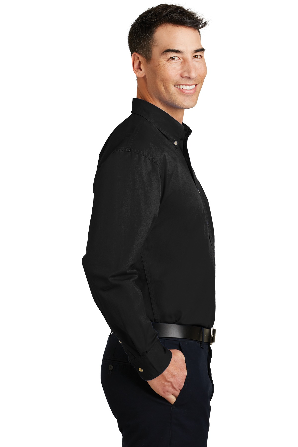 Long Sleeve Twill Shirt