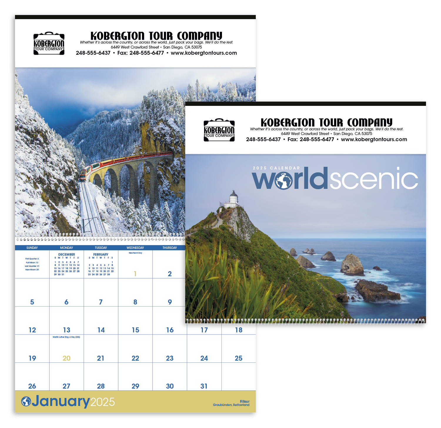 Triumph® Calendars World Scenic Calendar 7