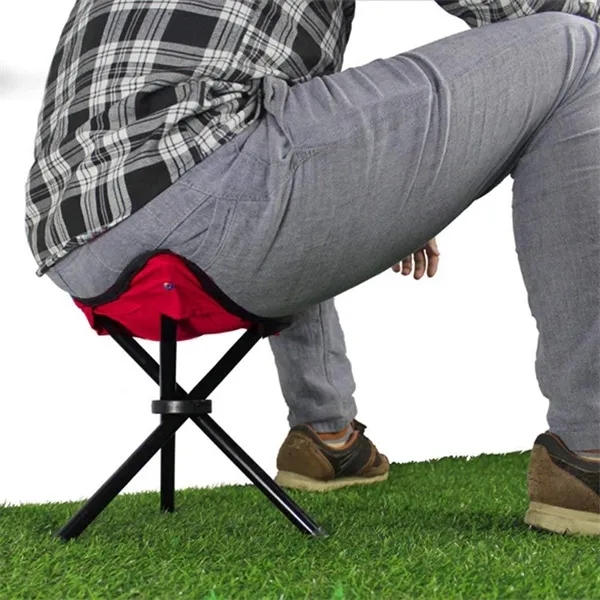 Folding Tripod Camping Backpack Stool 8