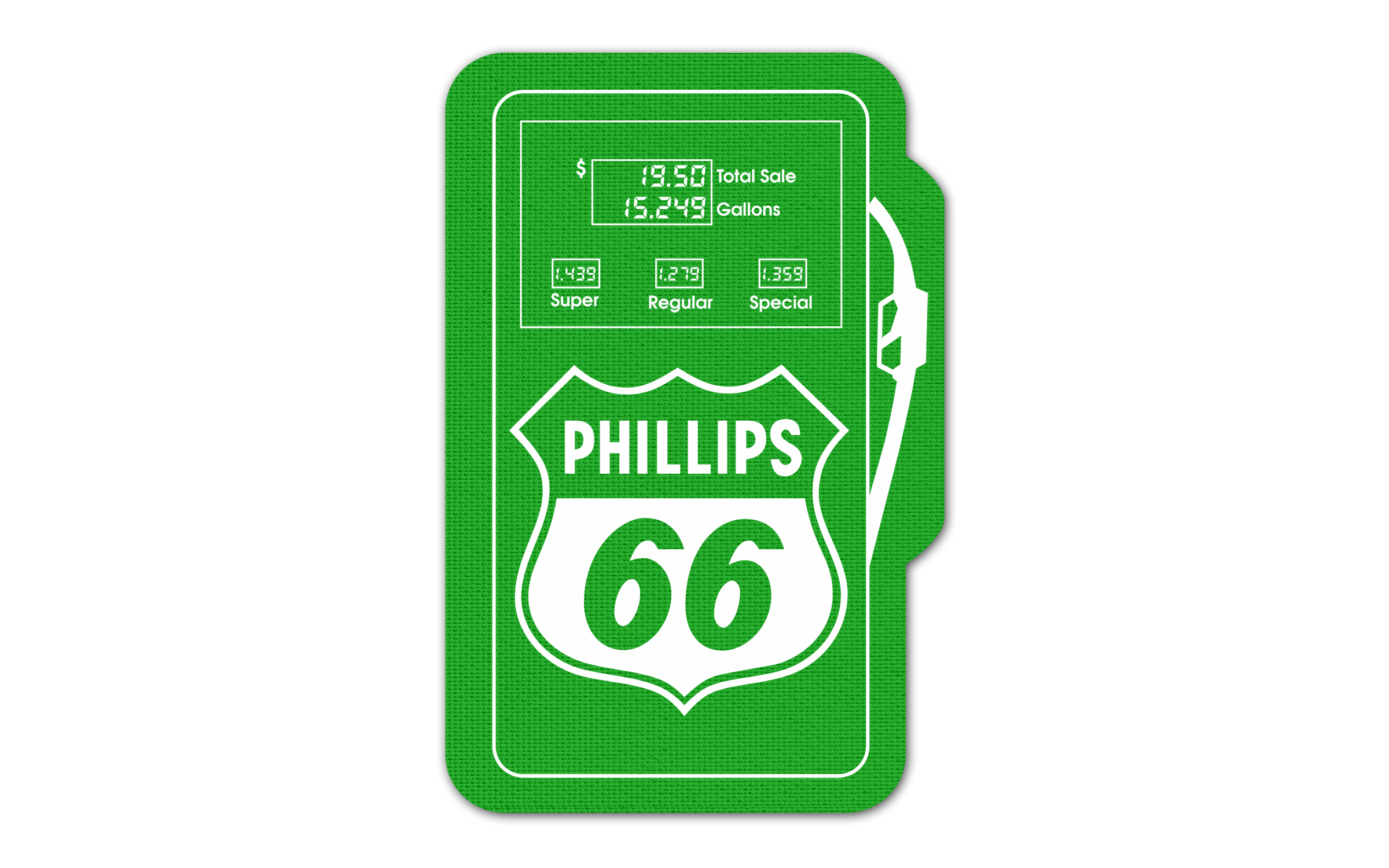 Gas Pump Vinyl Jar Opener 81