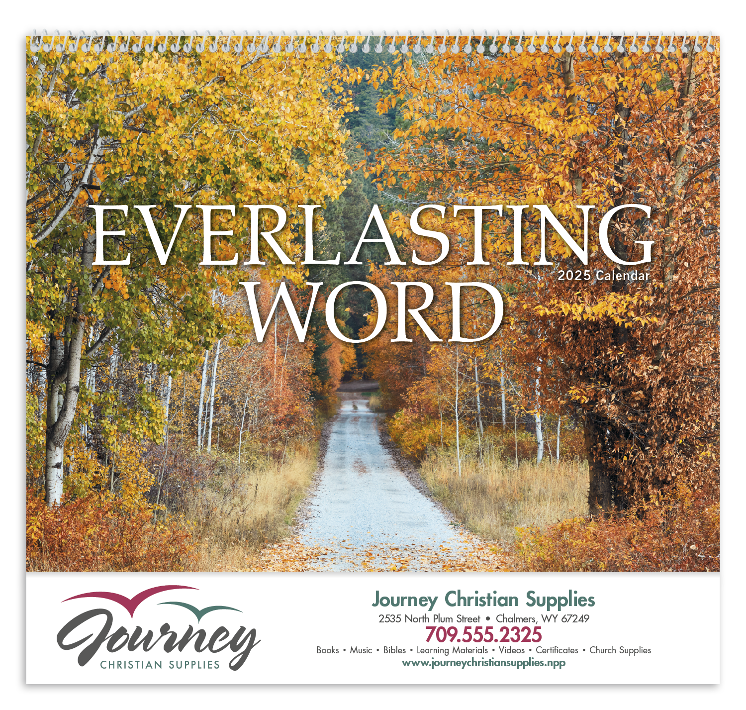 Good Value™ Everlasting Word without Funeral Planner - Spiral 20