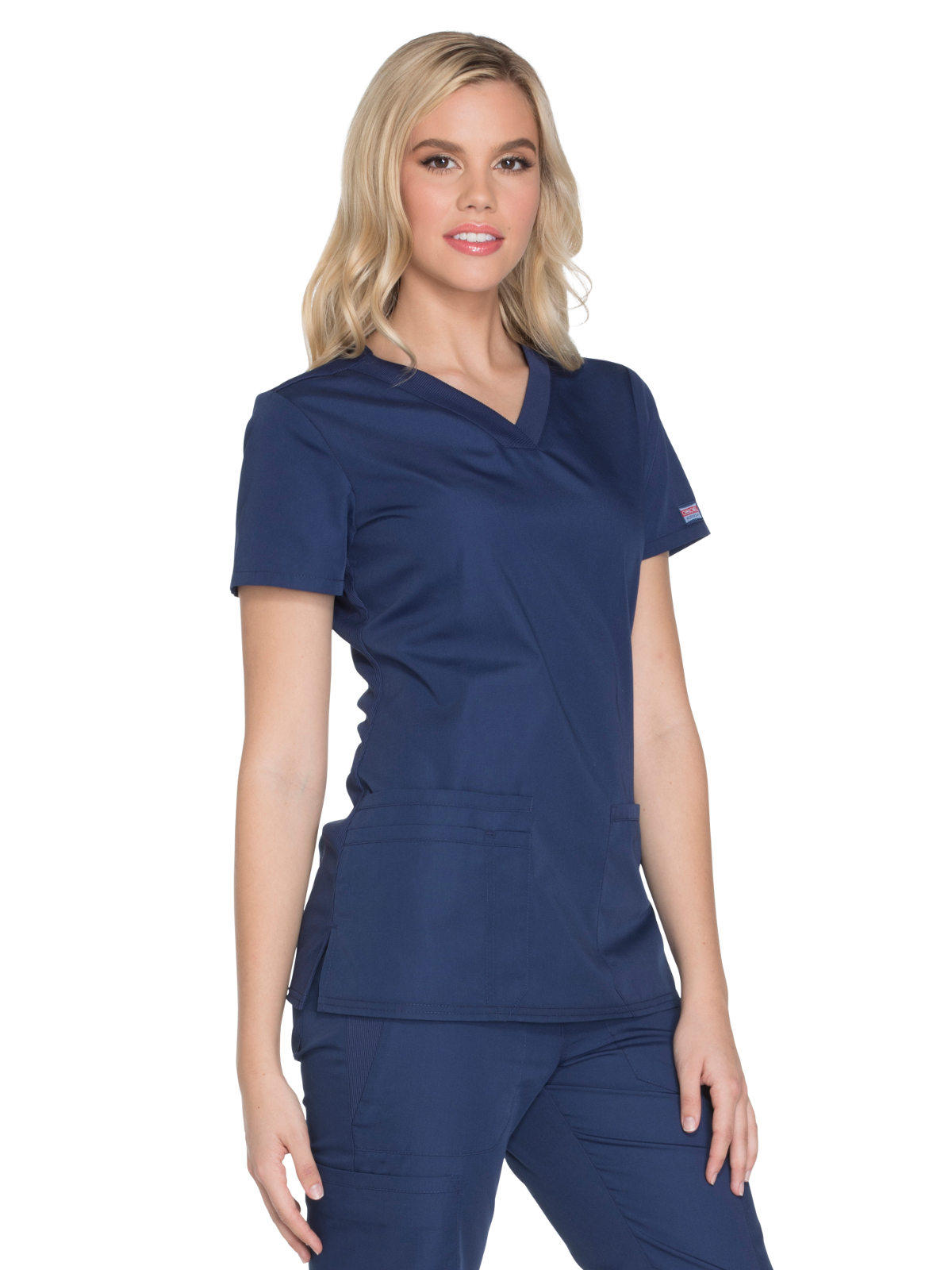 Cherokee - Workwear Originals - Women's 2-Pocket V-Neck Top 42