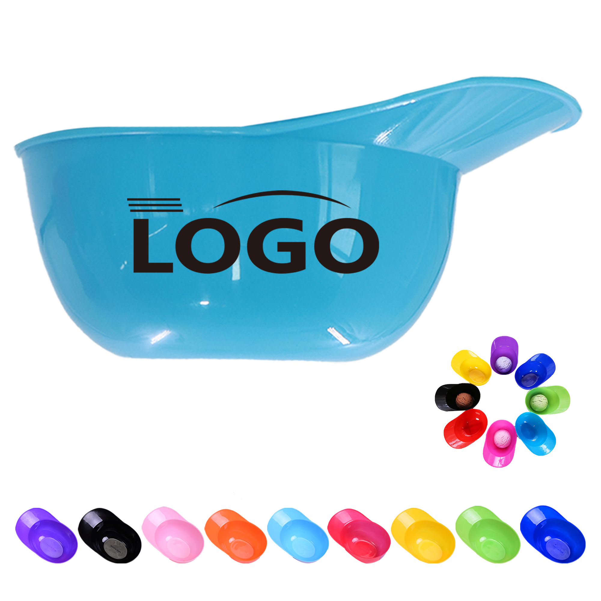 Mini Baseball Cap Shaped Ice Cream Dish 2