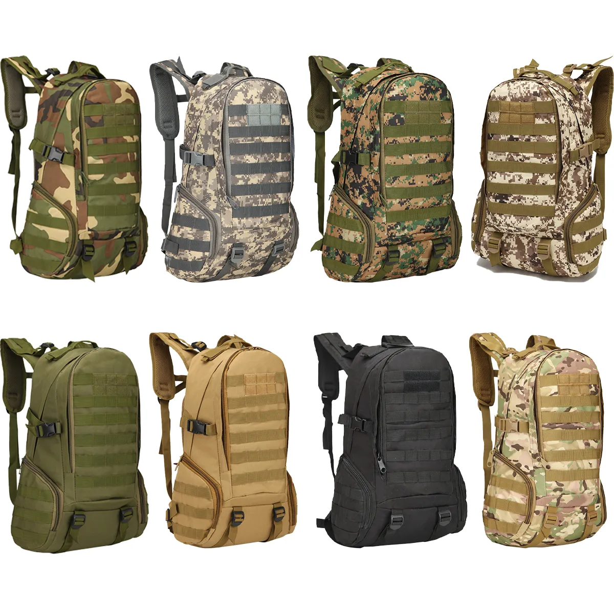 35L Waterproof Bagmilitary Adjustable Chest Strap Backpack 10