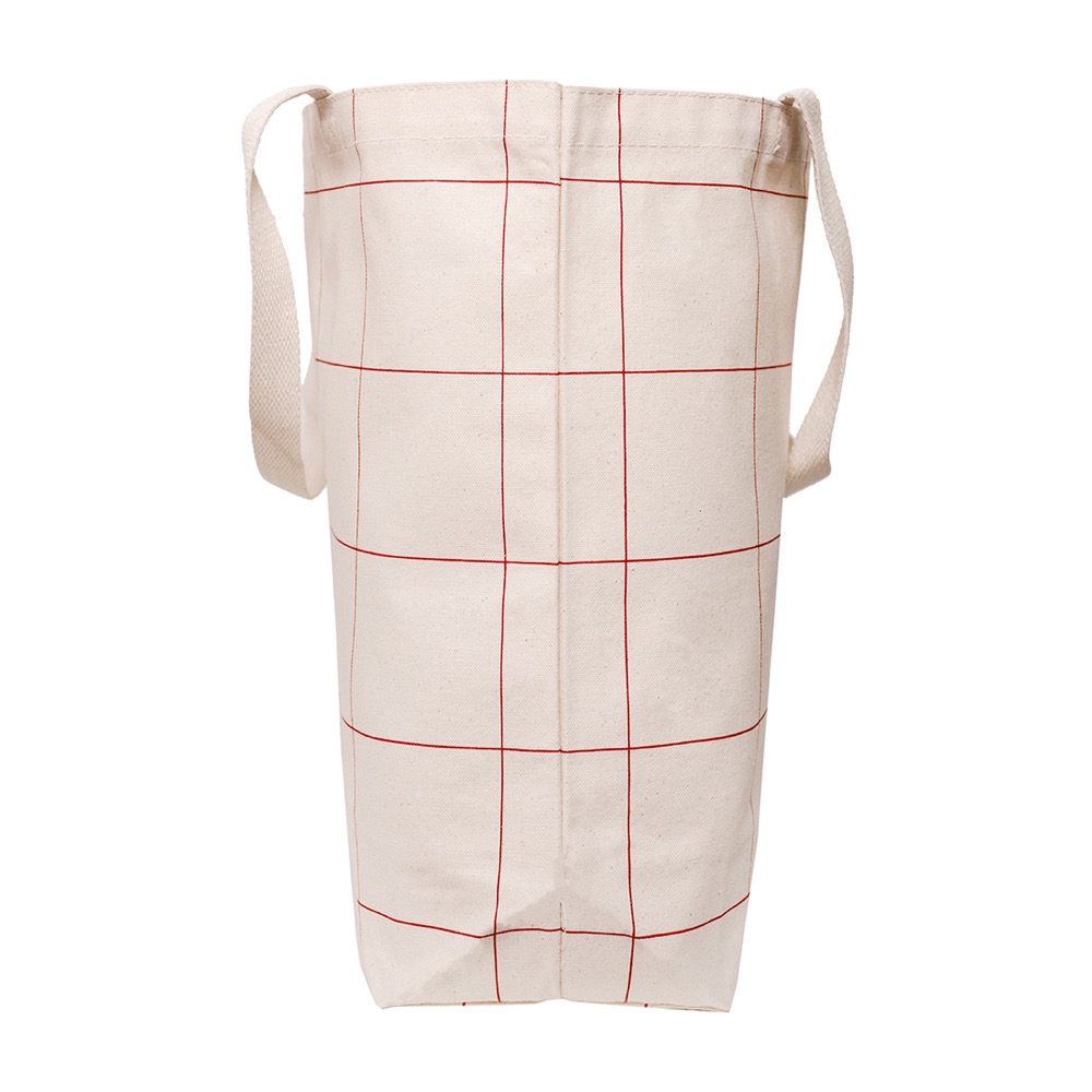 10 Oz. Lightweight Market Tote Windowpane Plaid 4