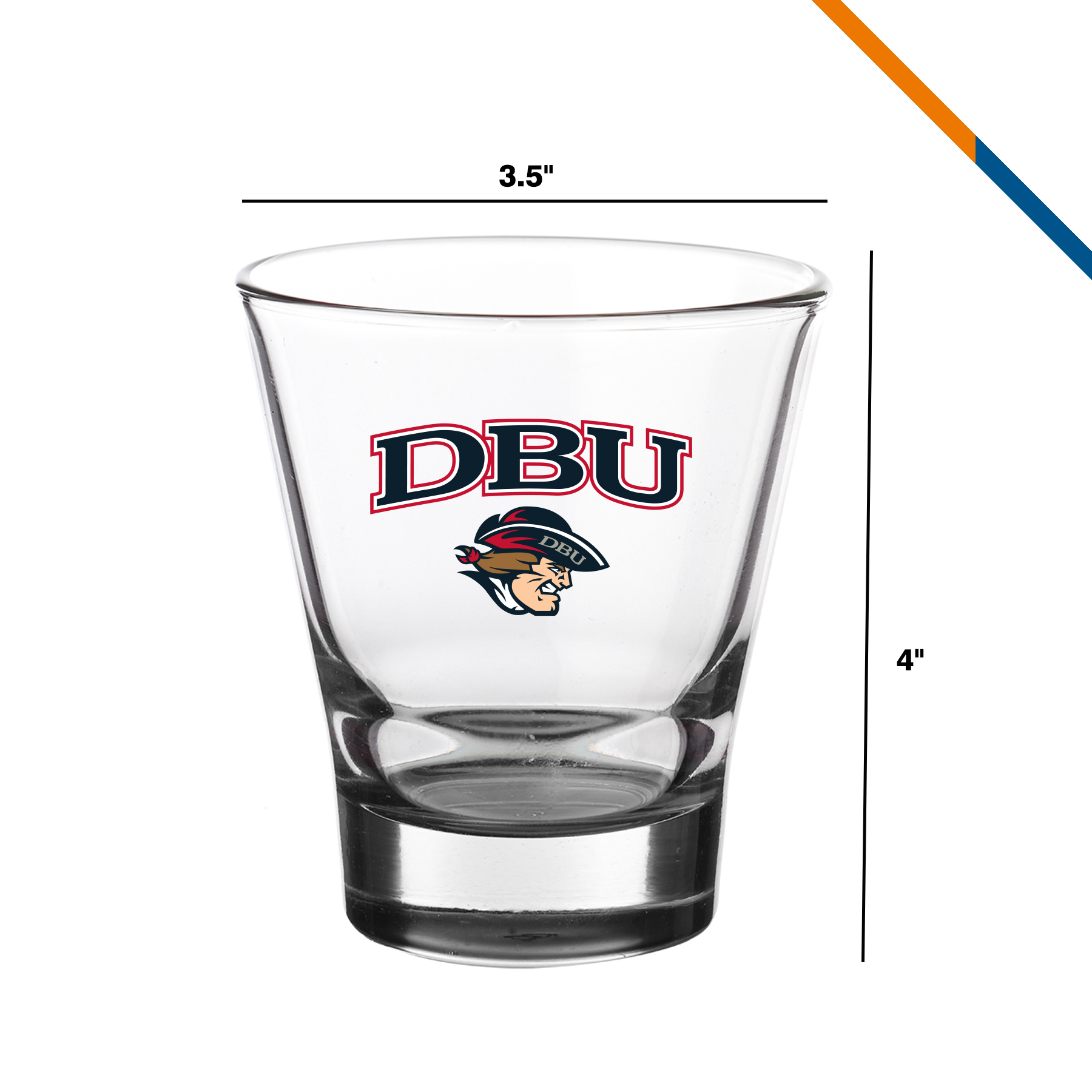Rasa Stemless Martini Glasses - 8.5 OZ. 3