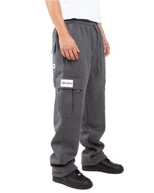 Unisex Fleece Cargo Sweatpants - SHFCP 7