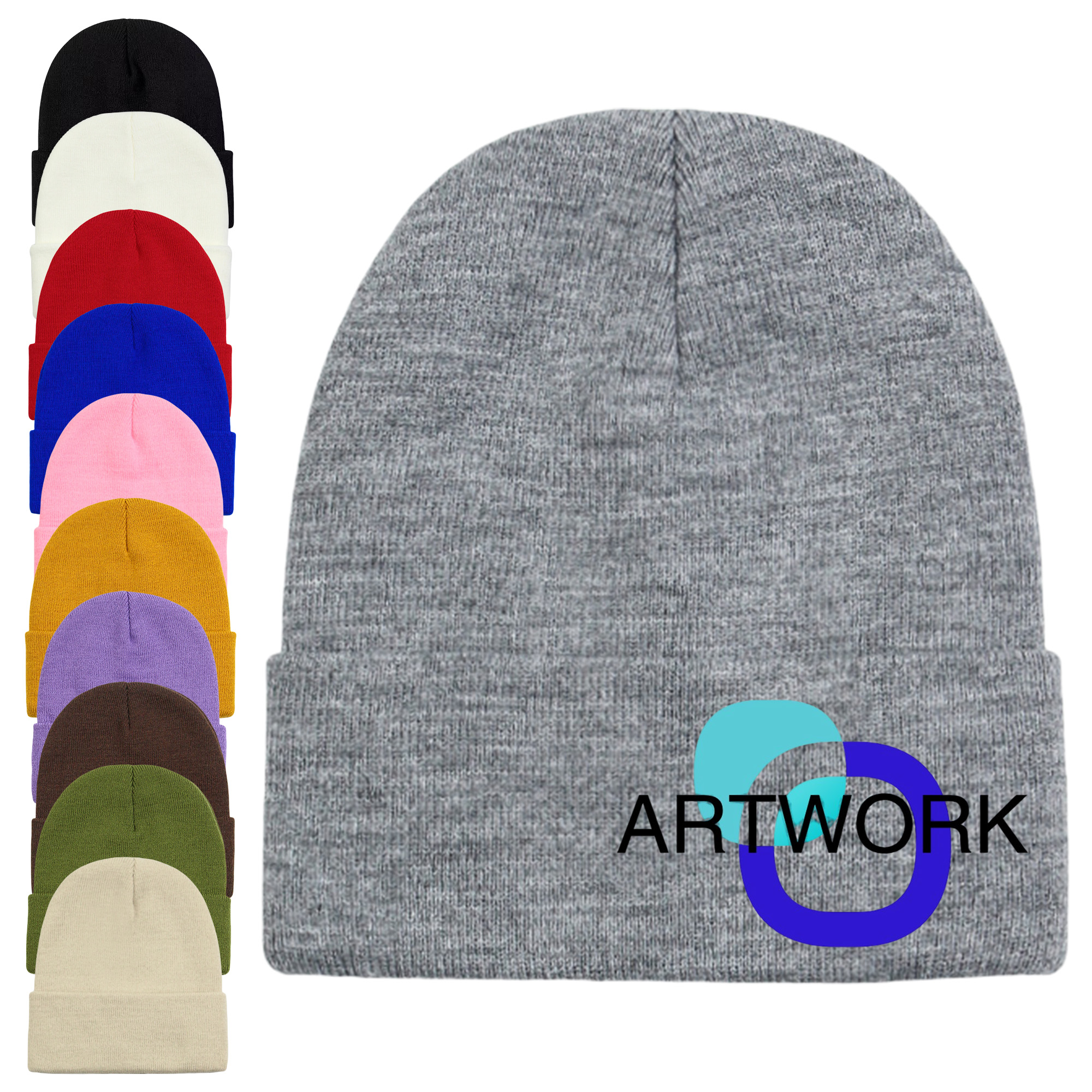 Daily Knit Warm Cuffed Beanie 13