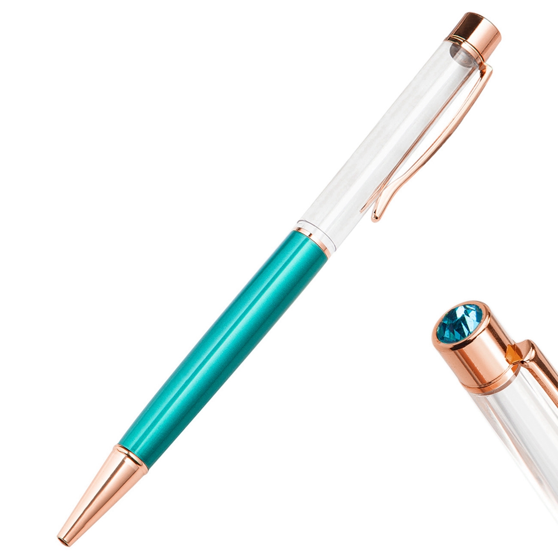 Crystal Air Tube Ballpoint Pen 20