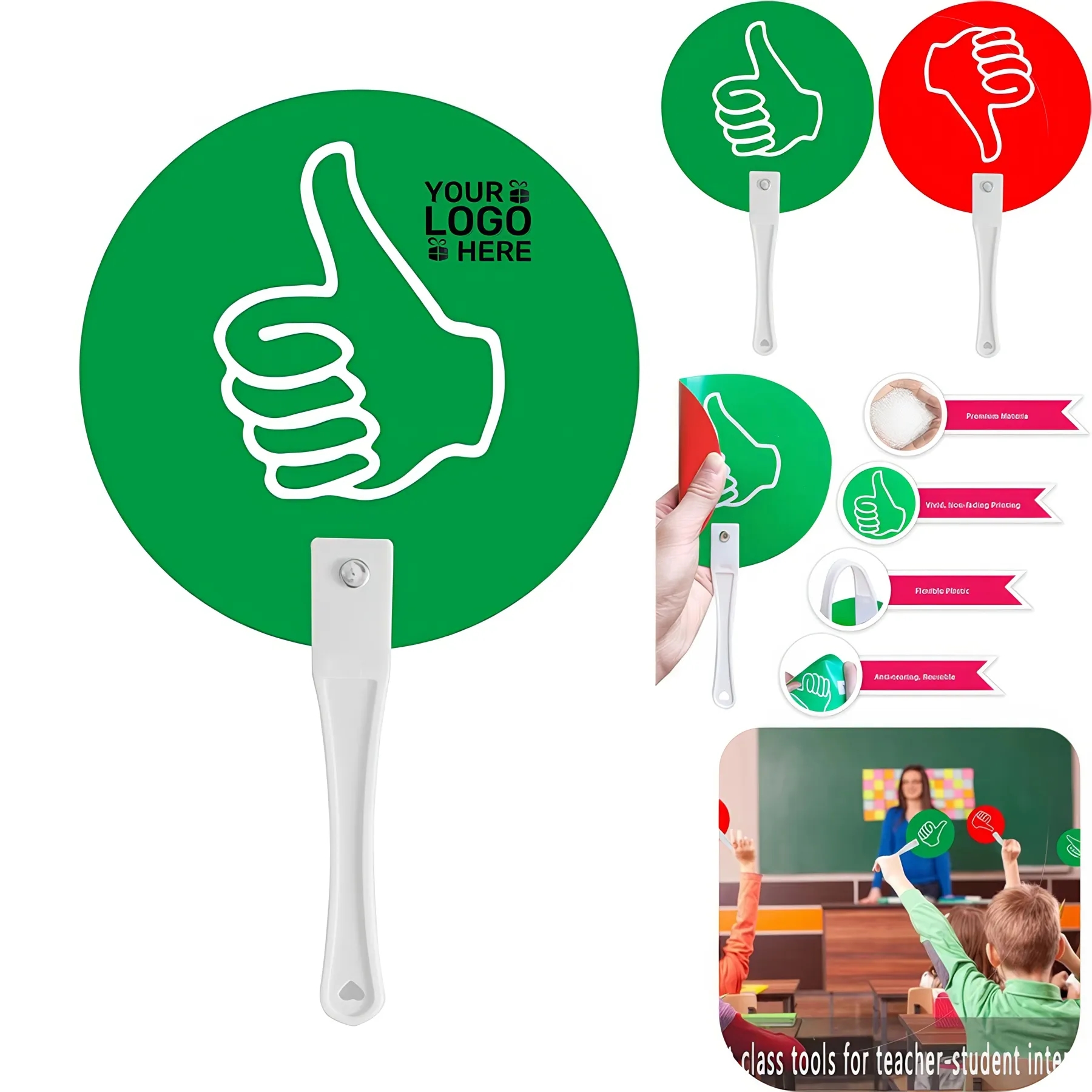 Yes No Paddles 3