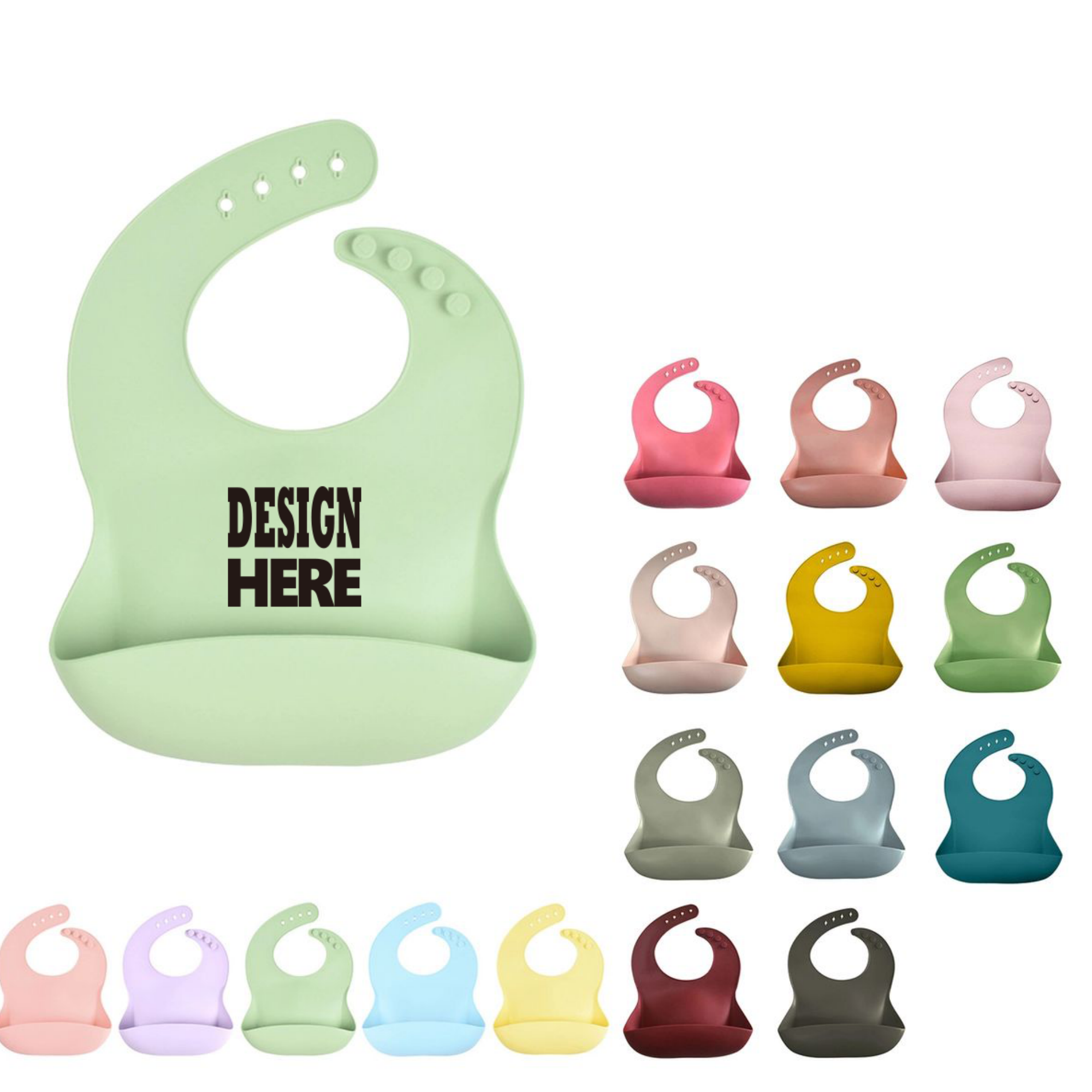 Silicone Baby Bib 3