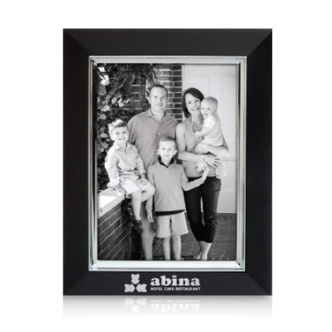 Albrighton Picture Frame - Black/Silver