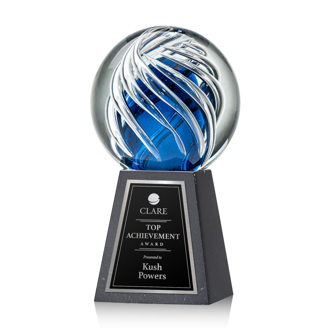 Genista Award on Tall Marble Base 4