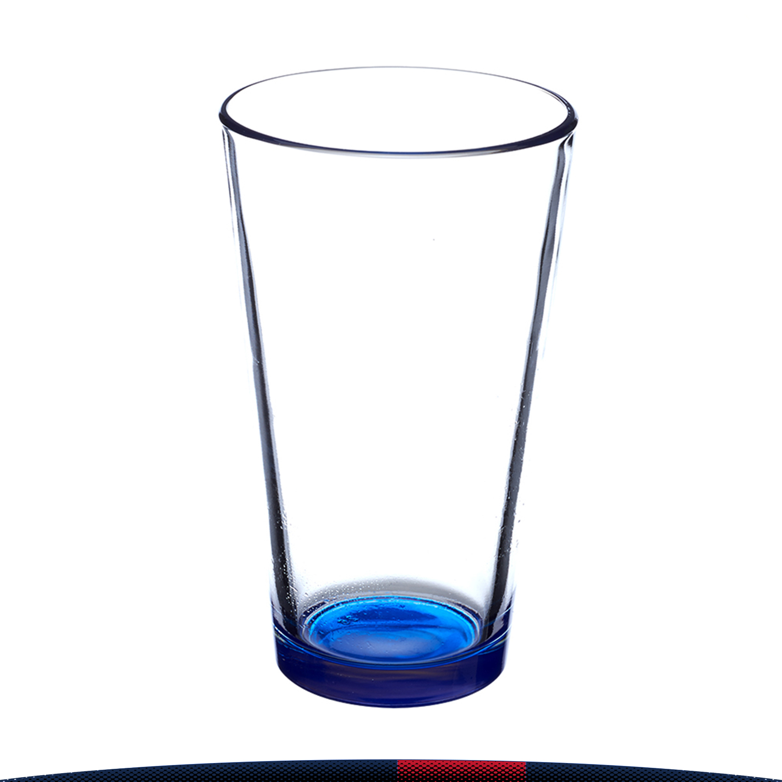 16 oz. Libbey Colored Bottom Beer Glasses 10
