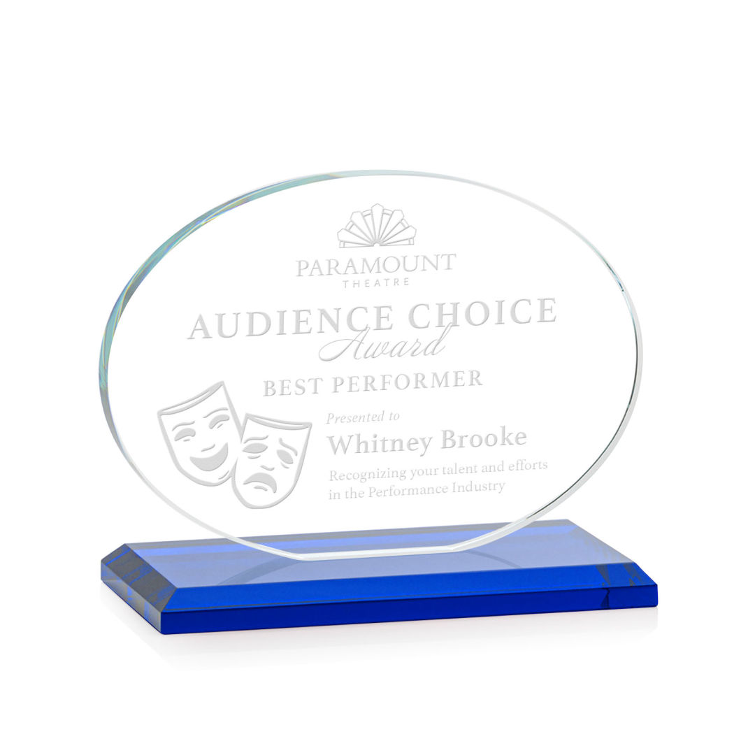 Austin Award (Horiz) - Blue 8