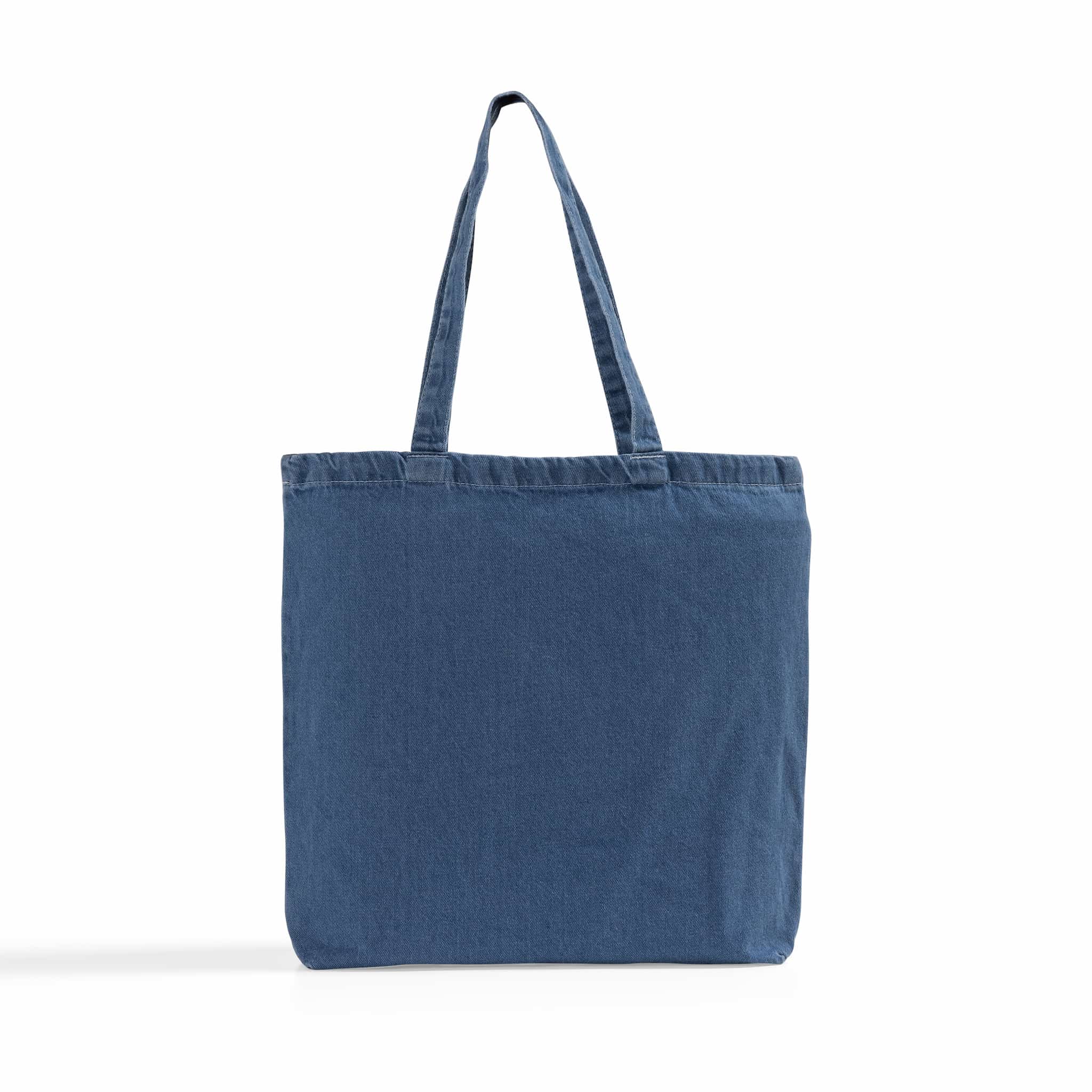 Denim Twill Tote Bag, custom tote bag with logo imprint 5