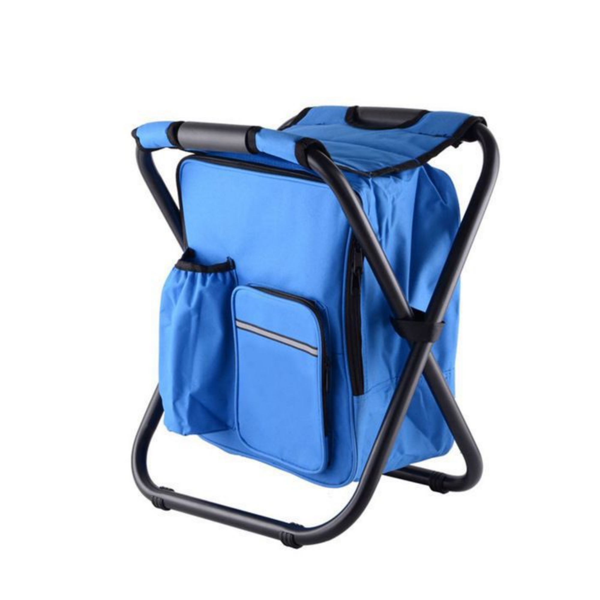 Multifunction Foldable Cooler Stool Insulated Backpack 4