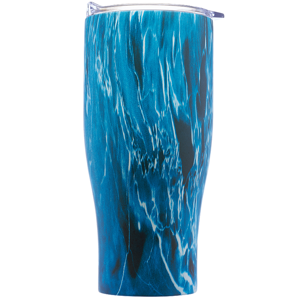 27 oz Stainless Steel Tumblers with Clear Push Lid - BPA Free 6